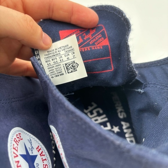 Converse X Perks and Mini Men’s 8.5 Chuck 70 Mutates PAM Mutation Sneakers - Picture 9 of 9